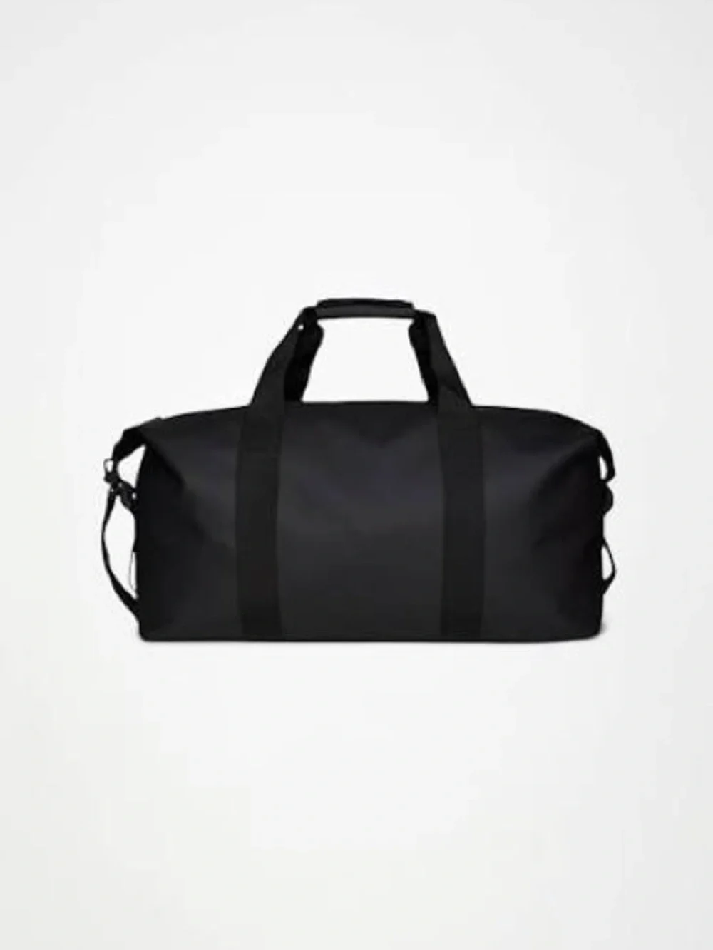 Rains Black Hilo Weekend Black Duffel Bag W3 Travel Carryall Mens Womens